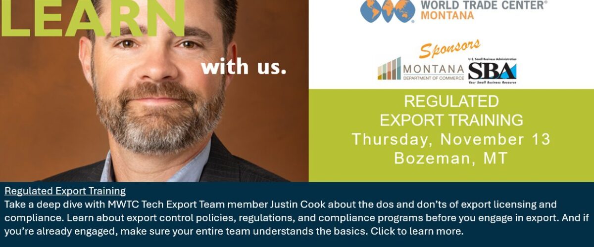 Regulated Export Training